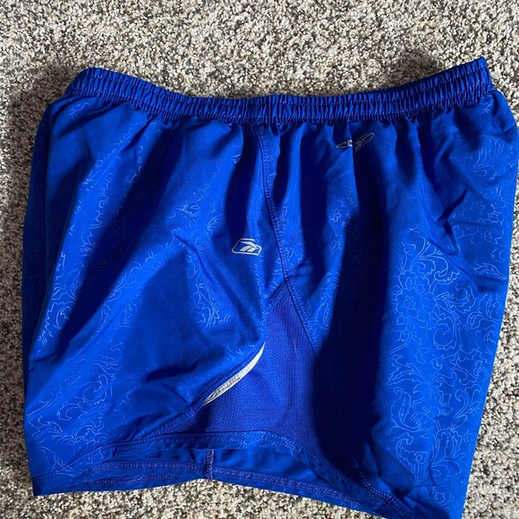 Blue Reebok running shorts Medium M - Picture 3 of 3